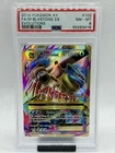 Pokemon TCG M Blastoise EX Full Art 102/108 Evolutions - PSA 8 NM-MT