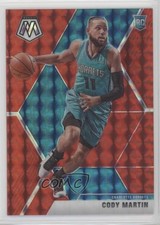 2019-20 Panini Mosaic Rookies Choice Fusion Red Prizm 45/88 Cody Martin #240 fm0