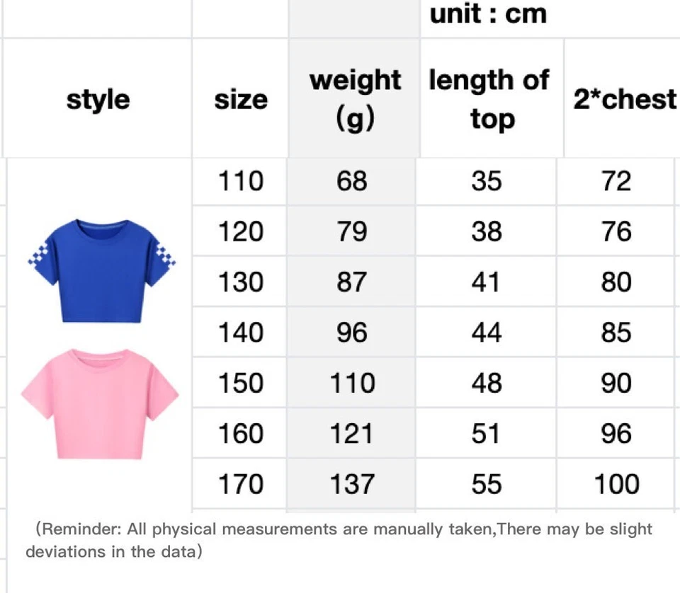 Girls Devil Hunters Crop Top Tee Kids Casual Kpop Music Short Sleeve T-Shirts - Image 3 of 4