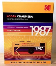Kodak Charmera 1987 Pocket Digital Camera Blind Box Key Chain Retro NEW RARE