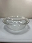vintage Pyrex 23 clear glass casserole dish with a lid 1.5 Quart