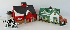Dept 56 New England Christmas Village Jacob Adams Farmhouse & Barn #65382