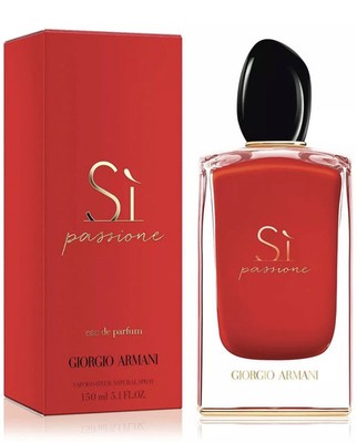 Si Passione by Giorgio Armani EDP For Women Large Size 5.1oz / 150ml New In Box