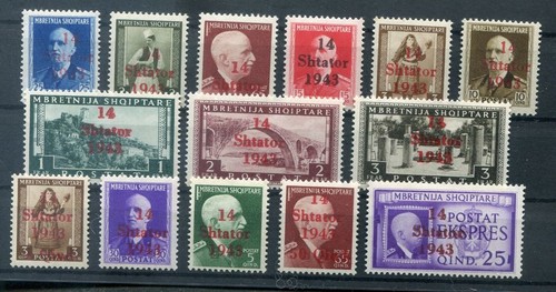 Albania 1/14 Set ** MNH Mint 500EUR (BA2994)