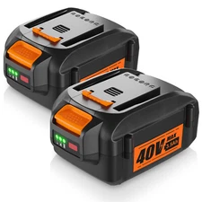 PACK 40V 3.5Ah For Worx 40V WA3580 Lithium-Ion Battery WG180 WG280 WG380 WG580