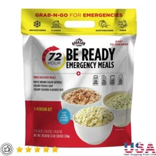 72-Hour Emergency Meal Kit Be Ready Freeze-Dried Food Crisis Preparedness New