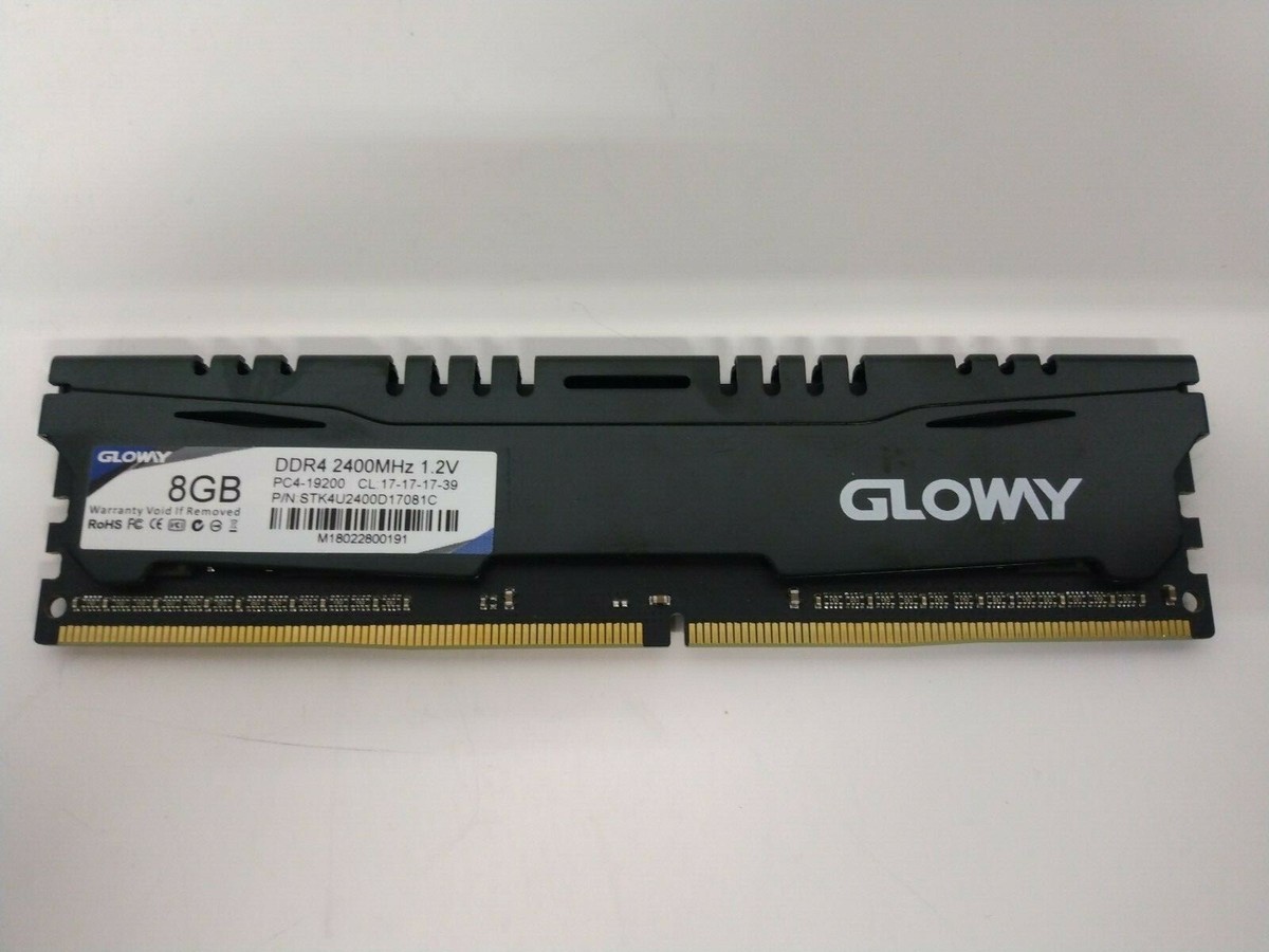 8GB GLOWAY DDR4 2400MHz PC4-19200 Desktop Memory STK4U2400D17081C