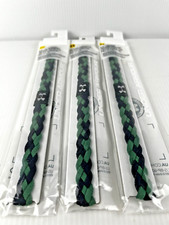 Headband Under Armour Green/Navy Braided 3 pack Non Slip Comfortable UA NWT