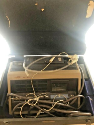 Philips Mini Cassette Transcript Transcriber Dictation Machine LFH0302 Vintage 