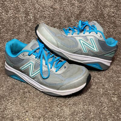 New Balance 1540v3 W1540SP3 Silver Polaris Running Shoes Women's 10 Men's 8.5