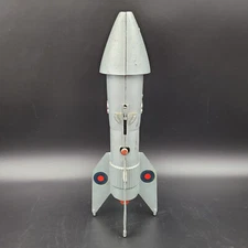 Vintage 1957 Astro MFG Berzac Creation Guided Missile Rocket Bank 11.5"