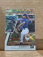 Yu Darvish 2021 Panini Donruss Dominators Gold /999 #DOMI