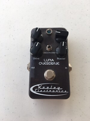 Keeley Electronics Luna Overdrive V1 Classic / Modded Guitar Effect Pedal