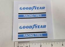 Tonka Goodyear Racing Tires Decal Stickers, For Tiny Tonka Trucks, 1 Pair