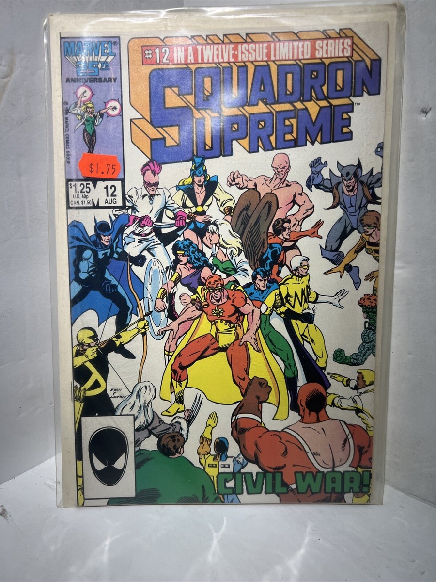 アメコミ・英語　スクワードロン・スプリーム アメコミ・英語 スクワードロン・スプリーム Squadron Supreme