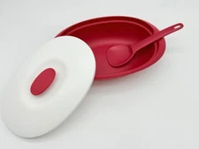 UNUSED Tupperware Everyday Essentials Legacy Rice Server 7.5 cups 1.8L & Spoon