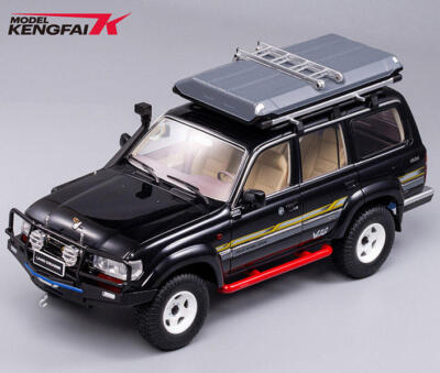 KENGFAI 1/18 Toyota Land Cruiser VX-R Black | eBay