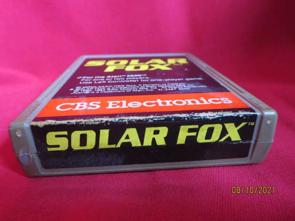 Solar Fox (Atari 2600, 1983) - Image 3 of 4
