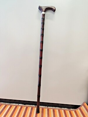 Bastone Da Passeggio In Legno Per Anziani O Disabili - Lunghezza 90cm, Colore Marrone, Semplice E Resistente Vasca Da Bagno Pieghevole - Foto 13