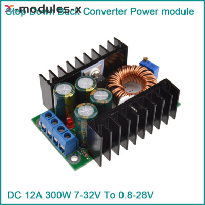 DC 9A 280W Step Down Buck Converter 7-40V To 1.2-35V Power module LED Driver New