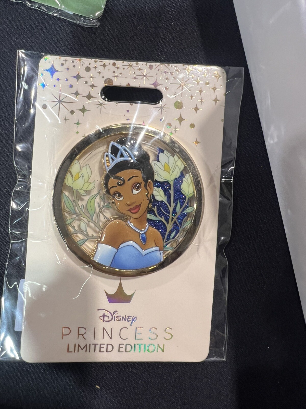 Tiana    D23 Expo 2024 Princess Glitter Pin Mickeys Glendale