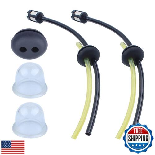 Adefol Fuel Line 2 Hole Grommet Assembly fit for Honda GX31 GX35 GX35NT GX22