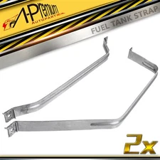 A-Premium Set of 2 Fuel Tank Straps for Honda CR-V 2007-2011 L4 2.4L Petrol SUV