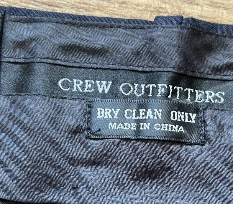 Pantalones de uniforme de colección Jcrew Outfitters 18T mezcla de lana azul marino (hechos en EE. UU.) Foto 2 de 4