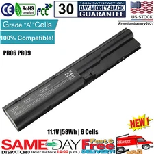 Battery for HP ProBook4330s 4440s 4441s 4530s 4535s 4540s 4545s PR06 QK646UT US