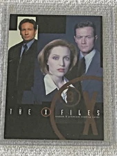 2002 Inkworks The X-Files Season 8 NM TV Promo Card #XF8-1