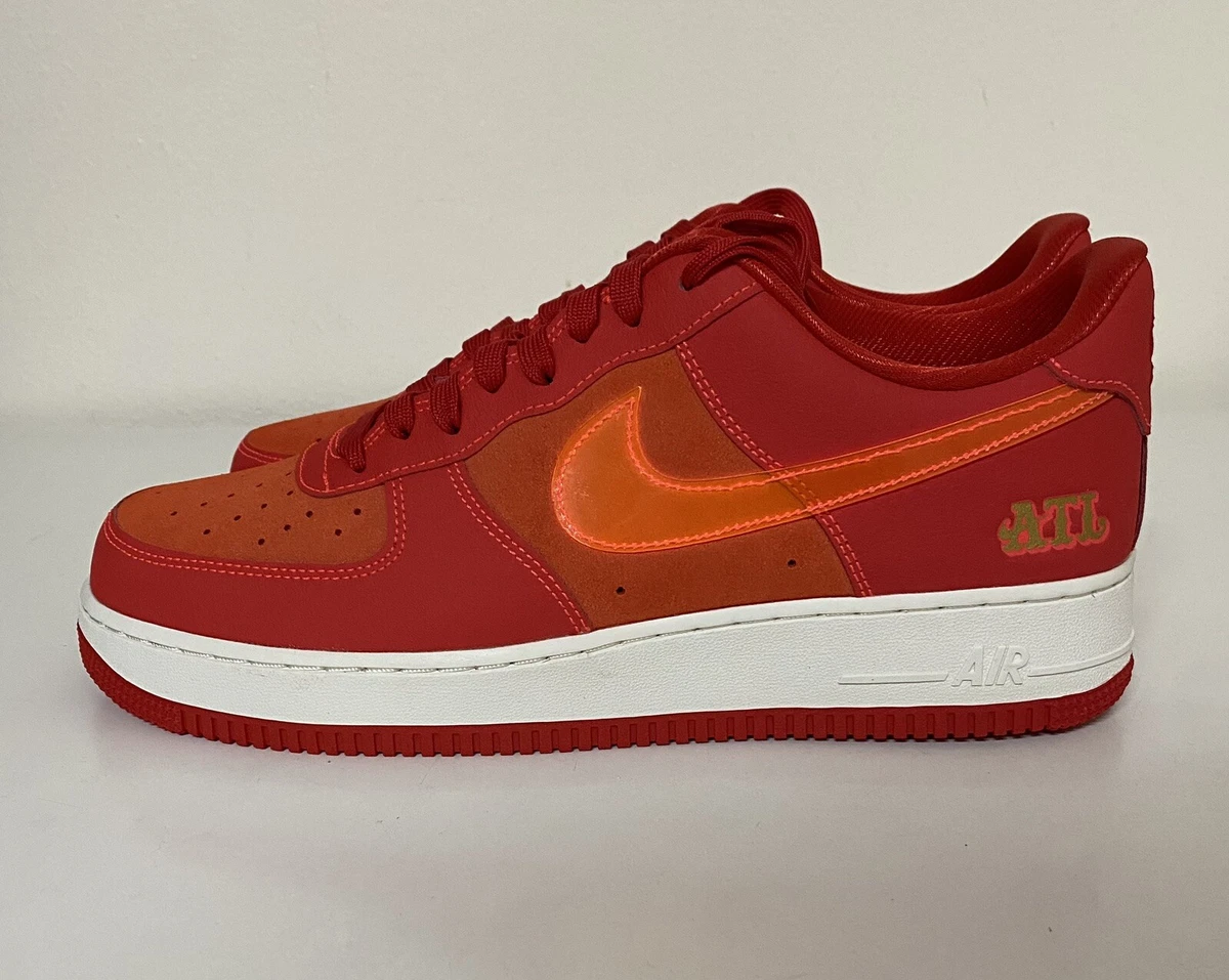 Bright orange top air force 1