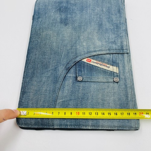 DIESEL Blue Denim Jeans Foldable Tablet Stand Case - Picture 10 of 12