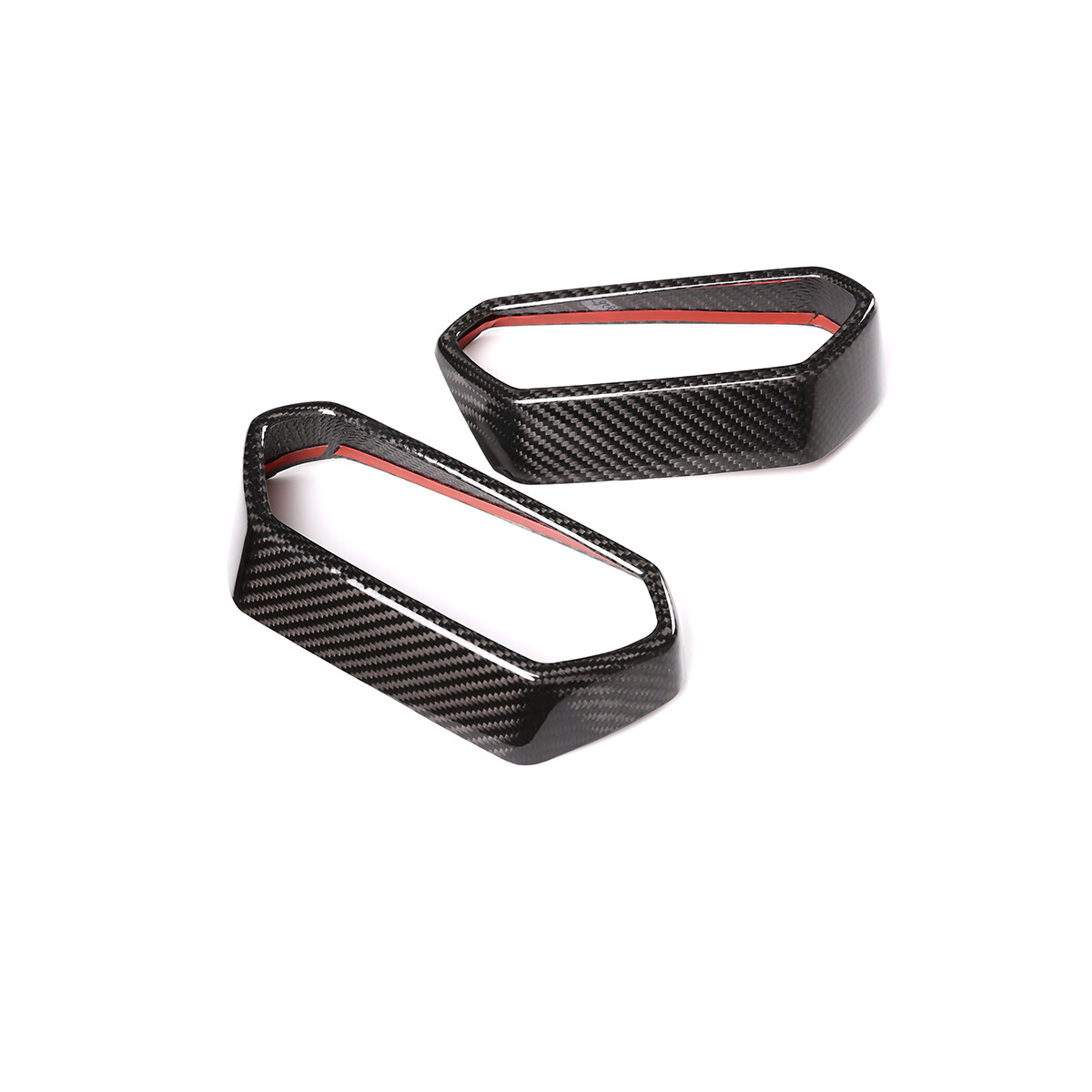 Real Carbon Fiber Console Air Outlet Vent Trim For Lamborghini Urus 18-23 US