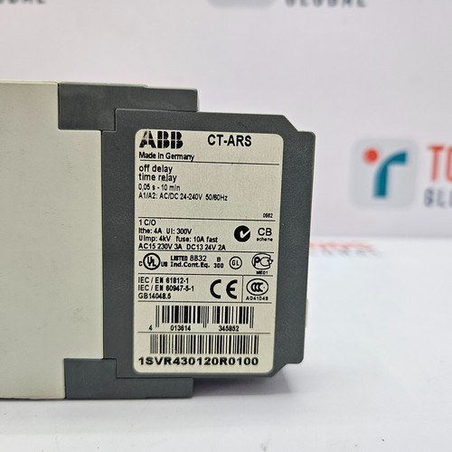 ABB CT-ARS OFF DELAY TIME RELAY 1SVR430120R0100 - Picture 8 of 13