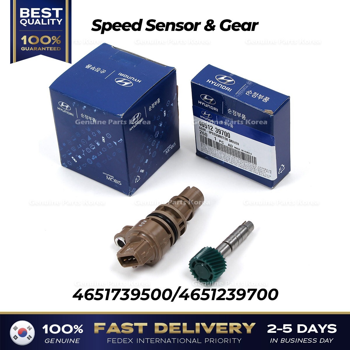 ⭐Genuine⭐ Speed Sensor & Gear 4651739500 4651239700 for Hyundai