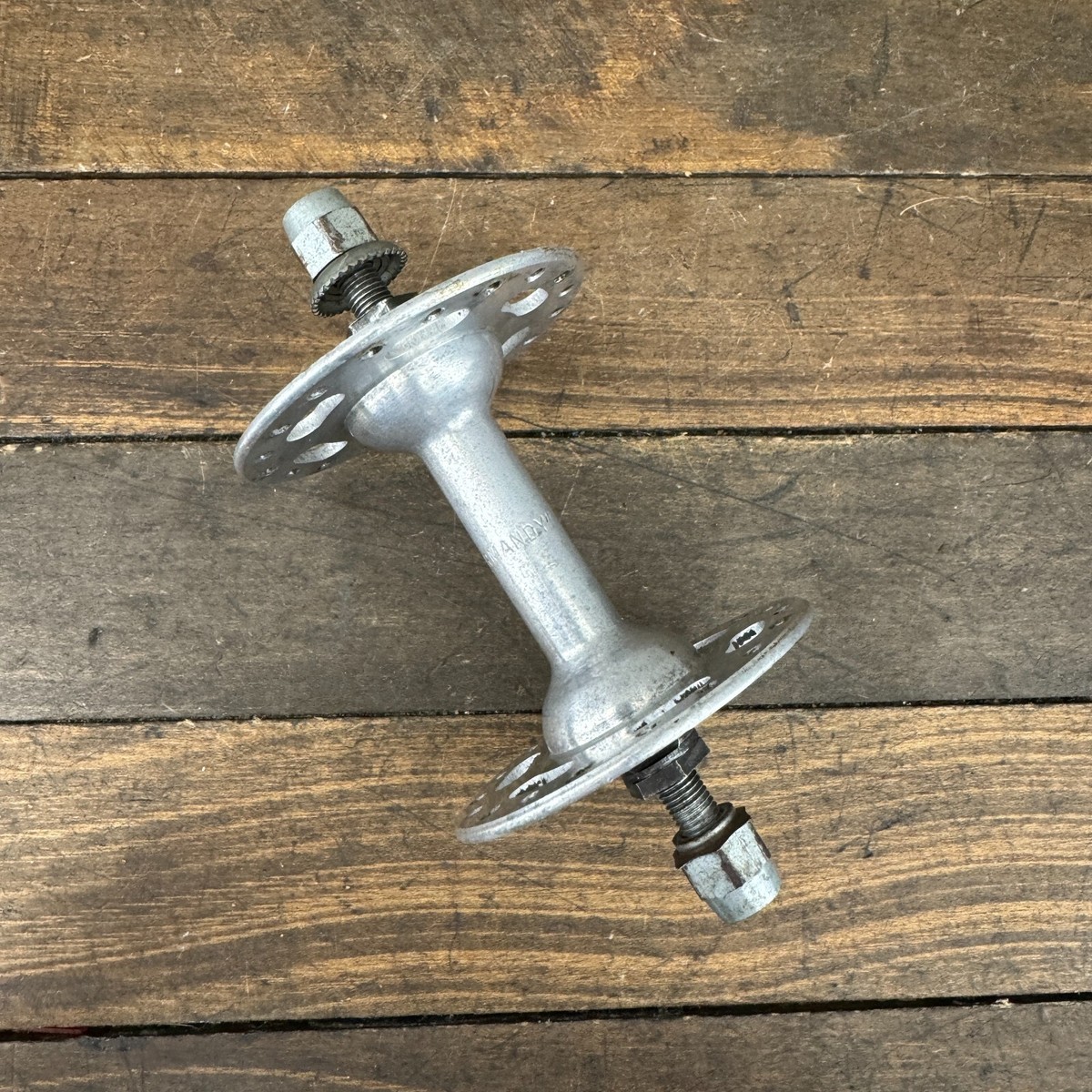 Vintage Normandy Front Hub 36 Hole 95 mm High Flange Pista Track