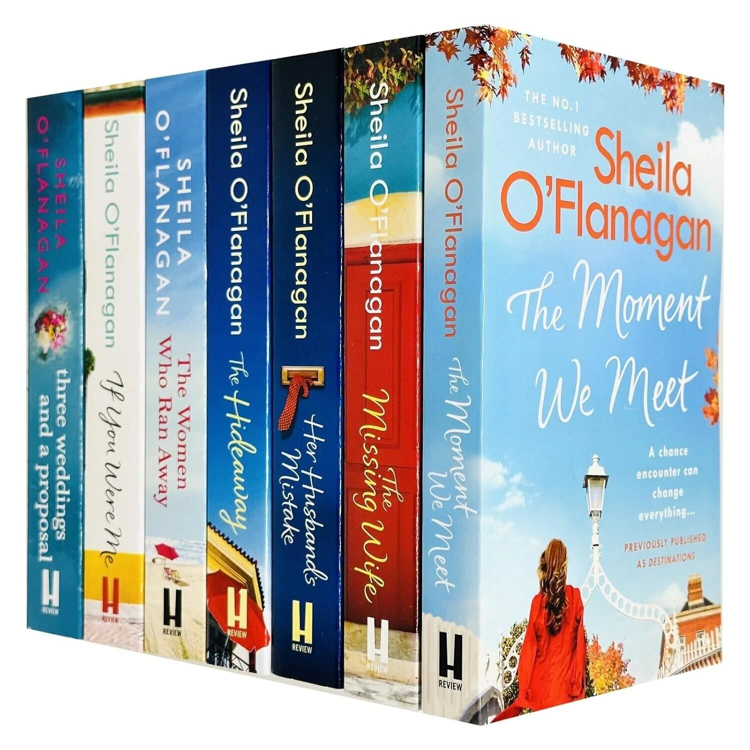 Sheila O'Flanagan Collection 7 Books Set Moment We Meet, Missing Wife, Hideaway