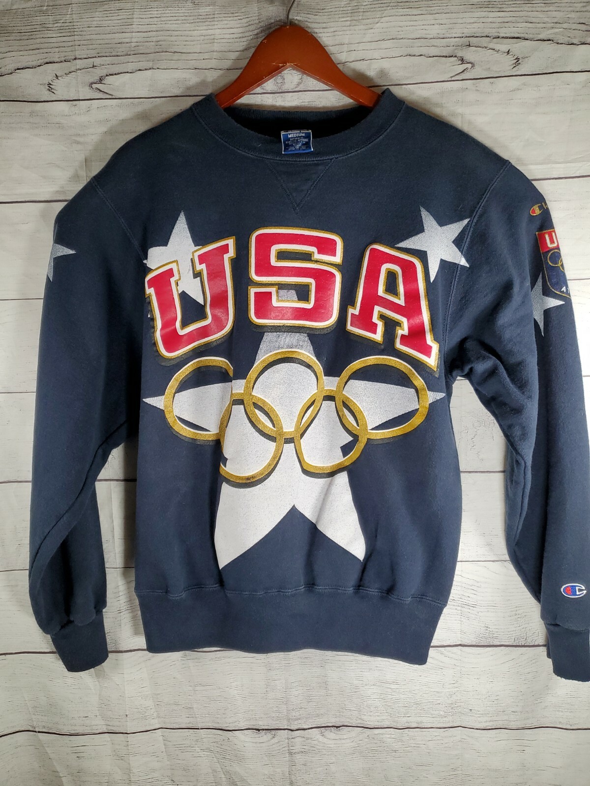 Vintage Champion USA Olympics 