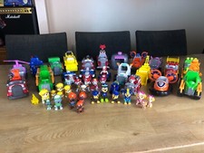 HUGE Paw Patrol Bundle Quad Bike Hovercraft Vehicles And Many Figures