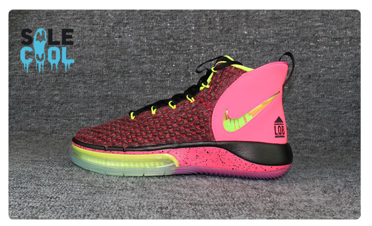 Nike AlphaDunk Basketball Pink/Volt/Black Men's Shoes BQ5401