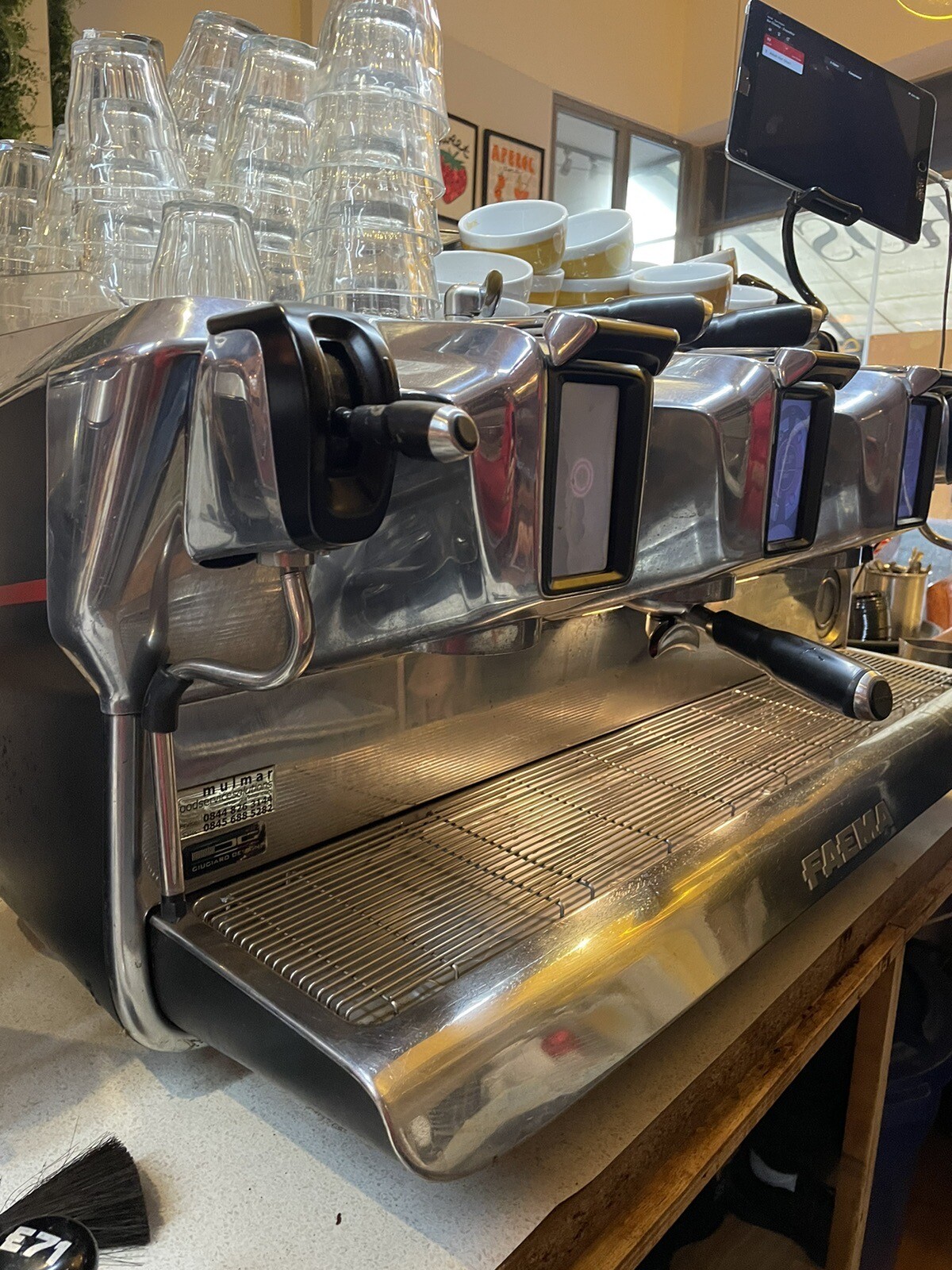 Faema E71 3 Group Coffee Machine eBay