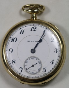 1921 hamilton pocket watch
