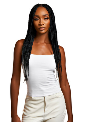 Vivitress Deep Twist Bulk Haar einfach flechten Soft Touch 22 Zoll UK Bestseller