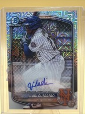 2025 Bowman - Chrome Prospect Mega Box Autographs Vladi Guerrero #BMA-VG (AU,...