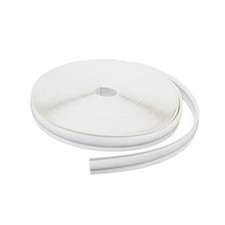 RV Vinyl Trim Molding Insert 1 inch White for RV Camper Travel Trailer 25 ft