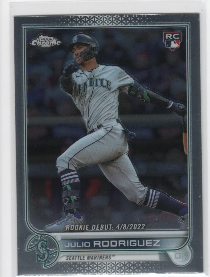 Julio Rodriguez 2022 Topps Chrome Update #USC165 Seattle Mariners