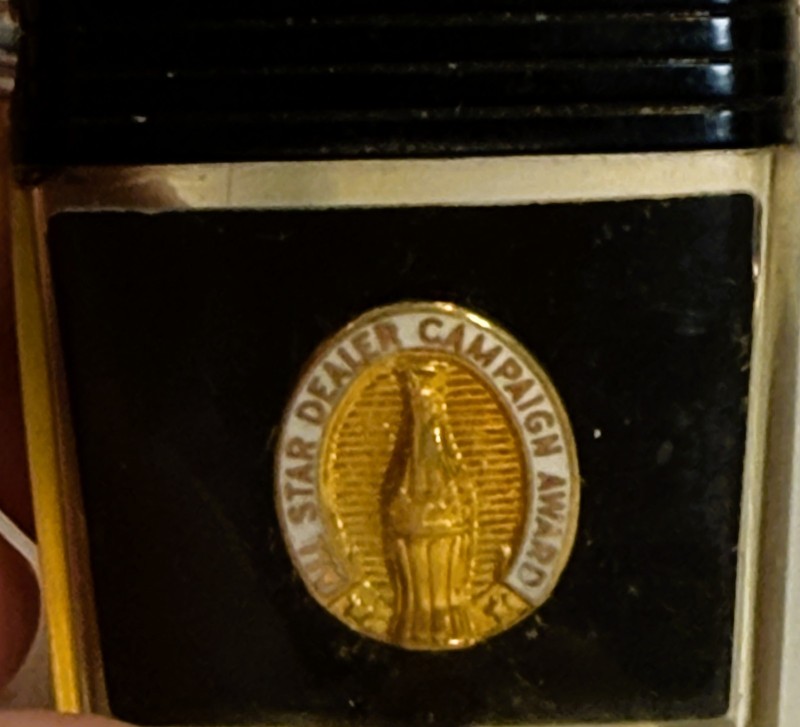 rare nice 1960's All Star dealer Coca-Cola bottle award Scripto lighter in box