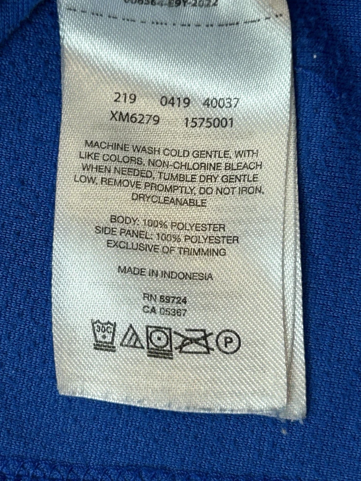 Pullover Columbia polar para mujer grande azul poliéster cuarto cremallera cálido top suave Foto 4 de 4