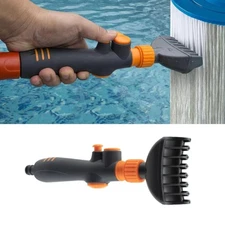 Public Pool Scrubber Cleaning Tool Swimming Pool Cartridge Filter Cleaner Brush