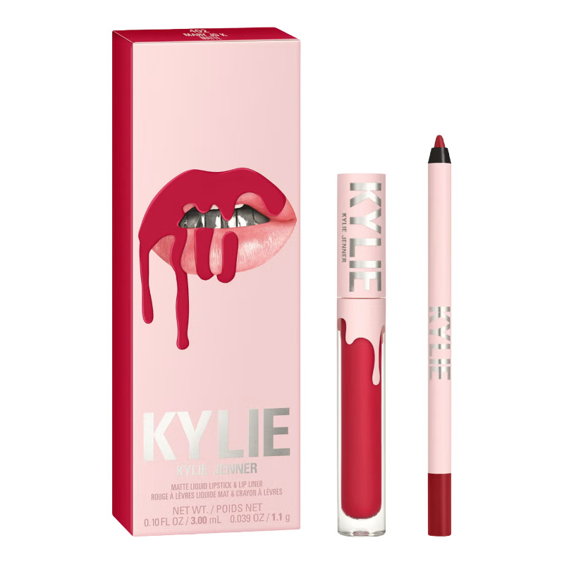 Kylie Cosmetics Matte Liquid Lipstick & Lip Liner 402 Mary Jo K